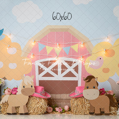 Pretty Pastel Barnyard