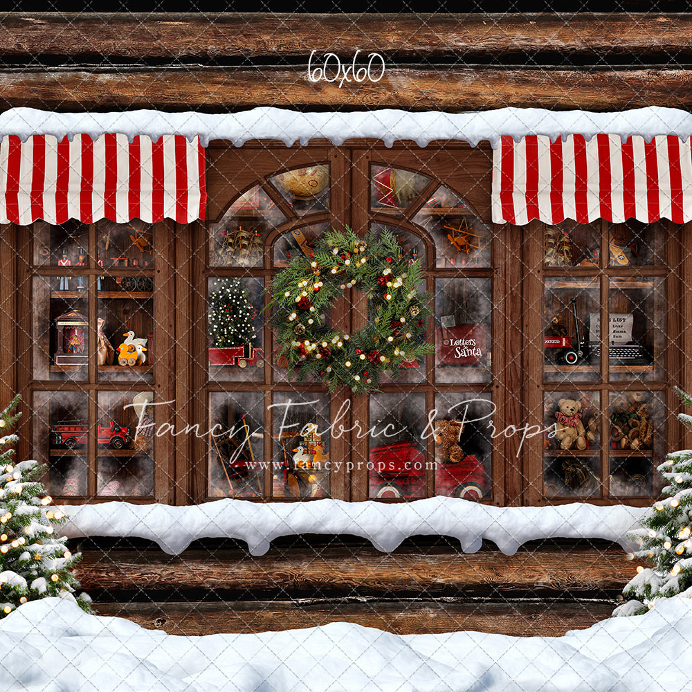 Santa's Workshop Window