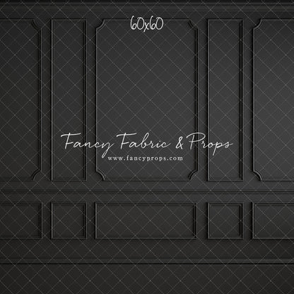 Simple Matte Black Wall