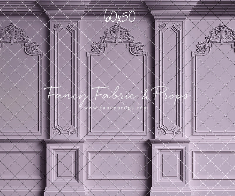 Classic Purple Victorian Wall - With Sweep Option