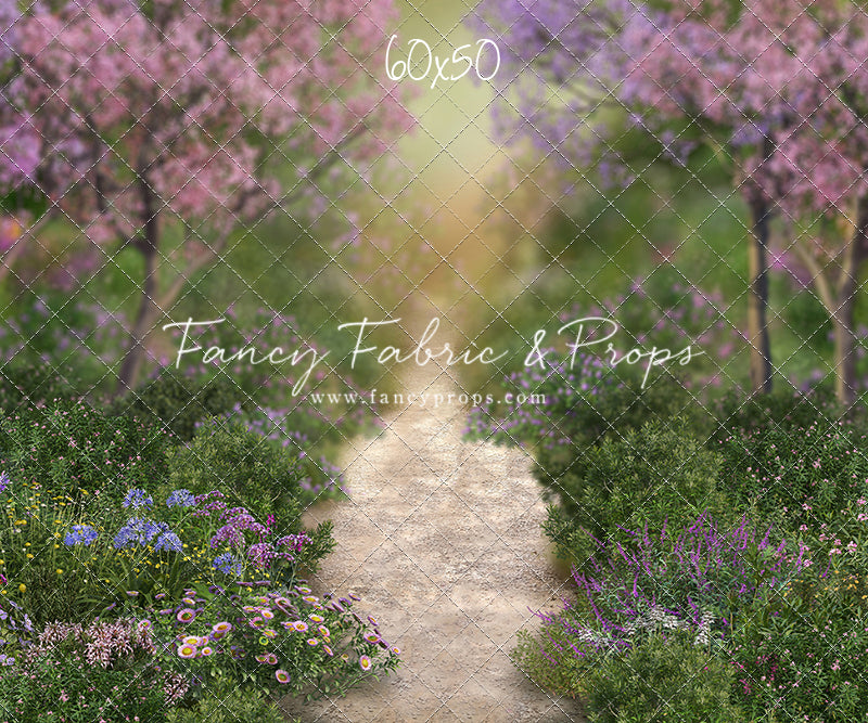 Dreamy Spring Path - With Sweep Option – Fancy Fabric & Props