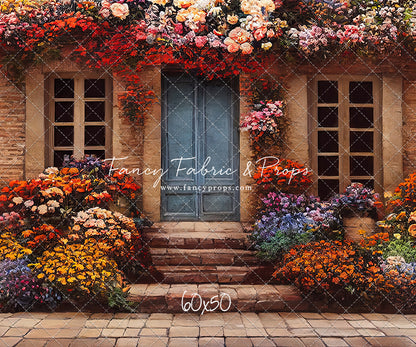 Floral Villa Entrance