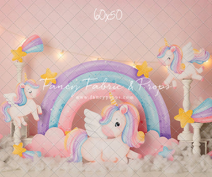 Under the Unicorn Rainbow