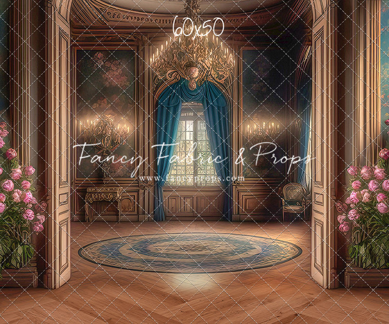 Victorian Blue 60x50" - Plus Sweep Option - Littles Collection