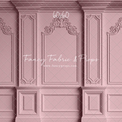 Classic Pink Victorian Wall - With Sweep Option