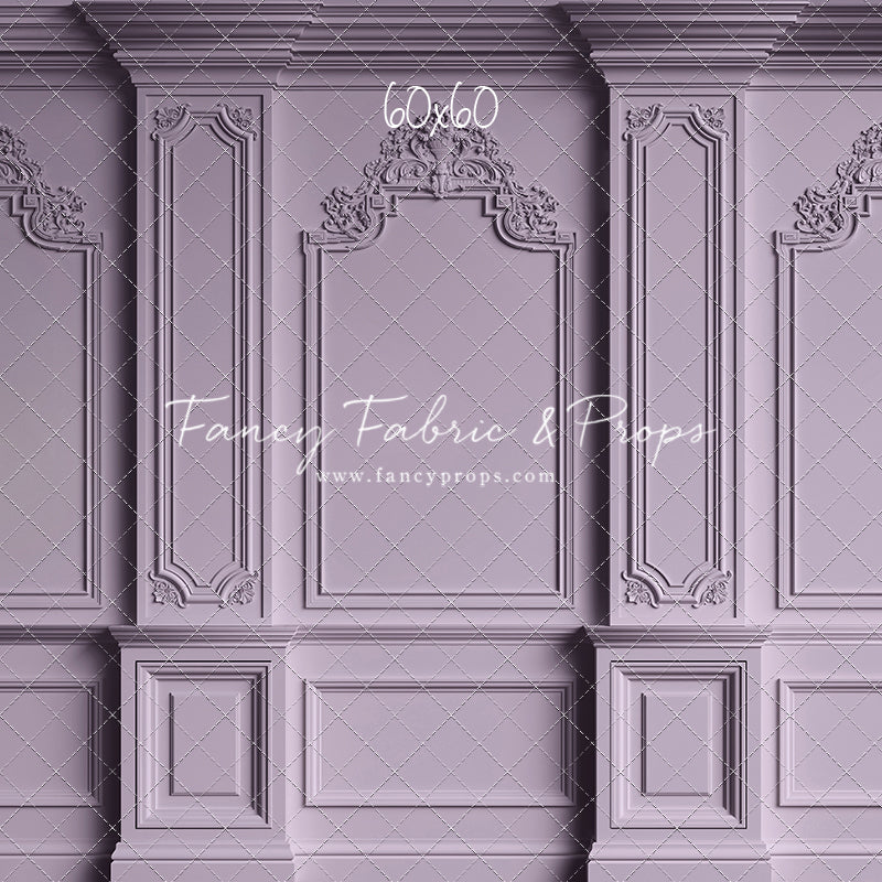 Classic Purple Victorian Wall - With Sweep Option