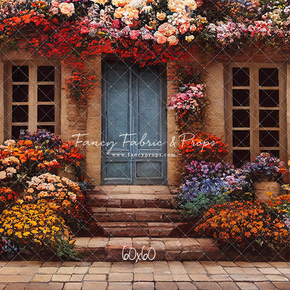 Floral Villa Entrance