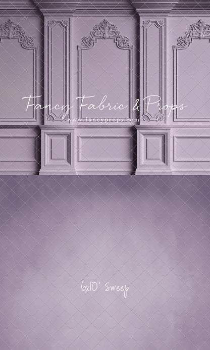 Classic Purple Victorian Wall - With Sweep Option
