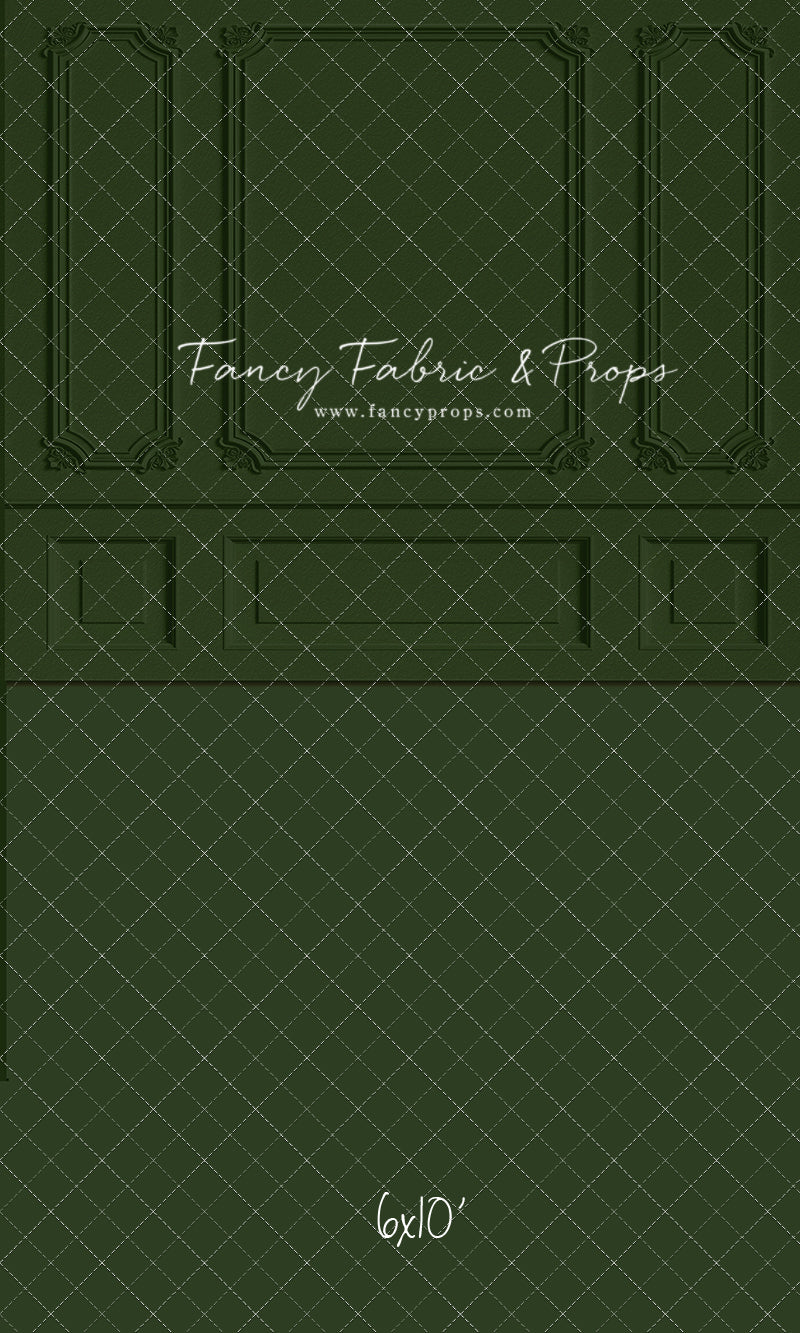 Classic Evergreen Wainscoting Wall - With Sweep Option