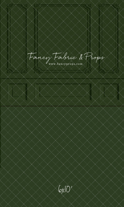 Classic Evergreen Wainscoting Wall - With Sweep Option