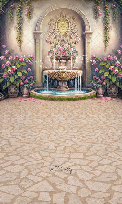 Golden Wishes Fountain - With Sweep Option