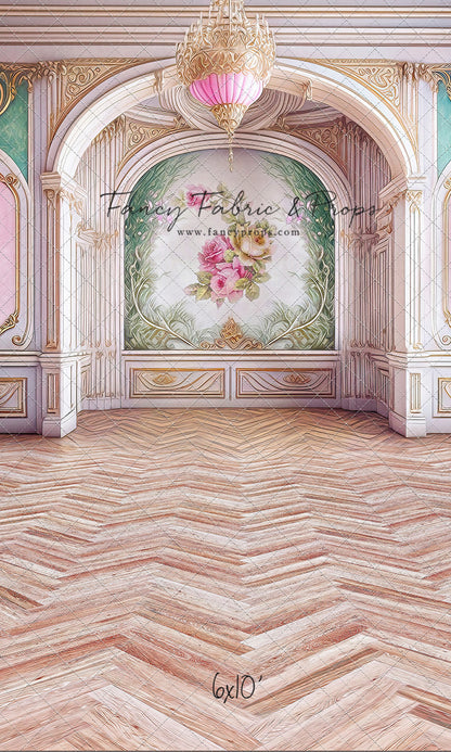 Floral Florence Parlor - With Sweep Option