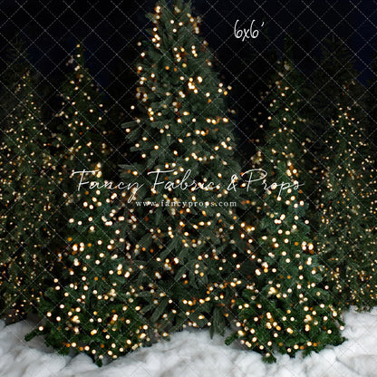 Snowy Christmas Trees