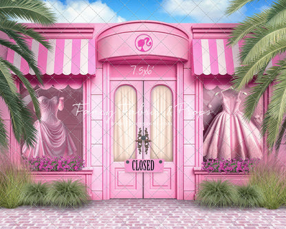 Barbie Boutique - With Pink Brick - With Sweep Option