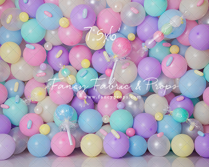 Candyland Balloon Wall