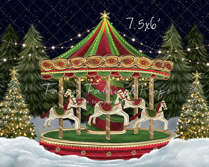 Christmas Carousel Rides