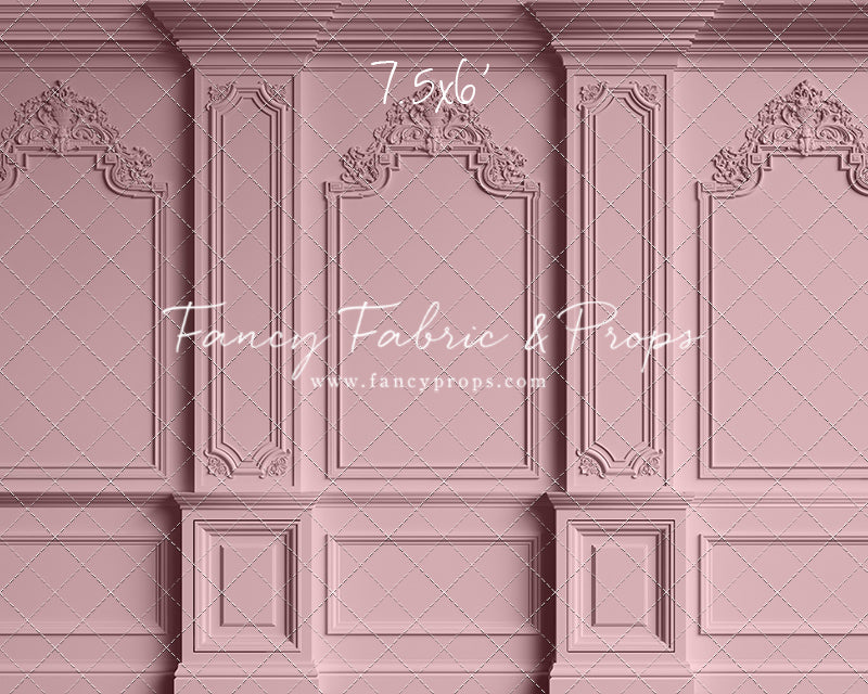 Classic Pink Victorian Wall - With Sweep Option