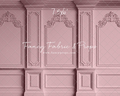 Classic Pink Victorian Wall - With Sweep Option