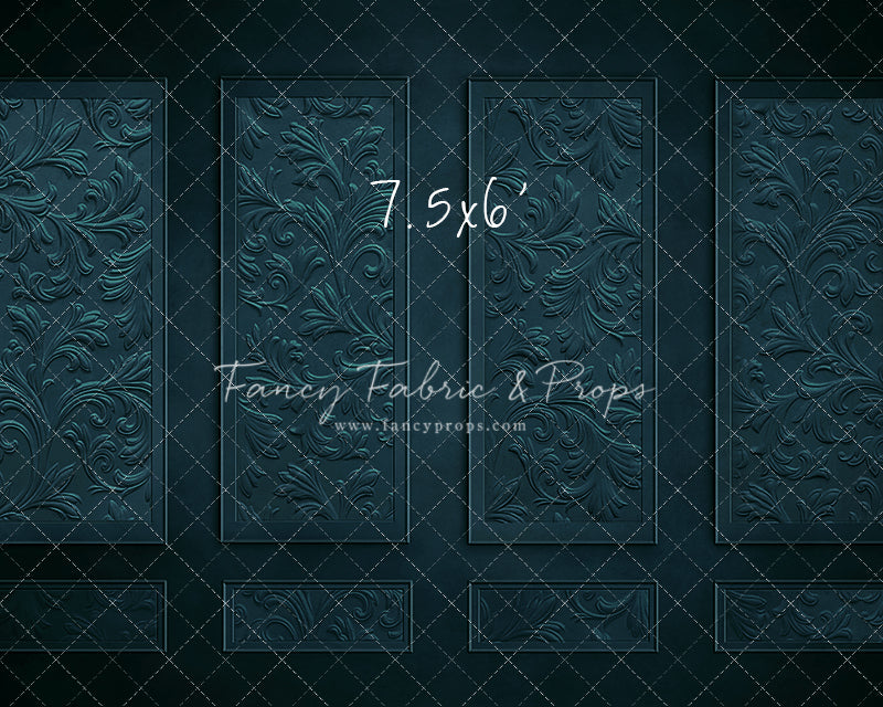 Elegant Aquamarine Wall