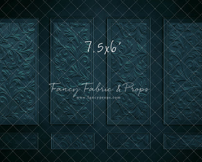 Elegant Aquamarine Wall