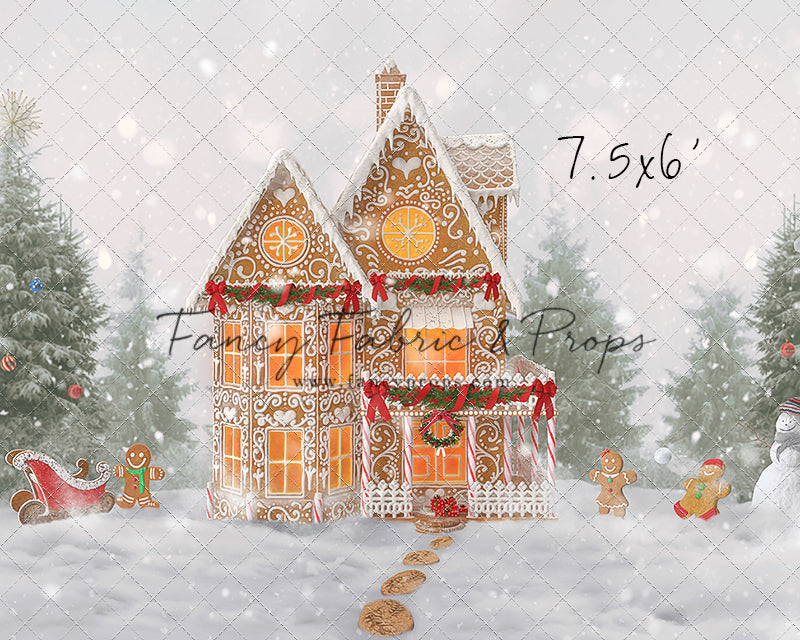 Frosty Gingerbread House