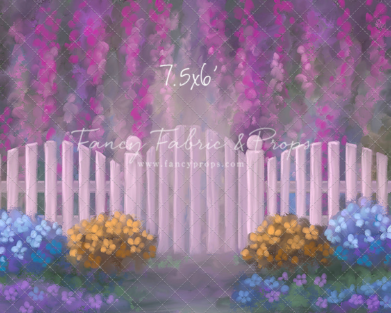 Fuchsia Garden - With Sweep Option