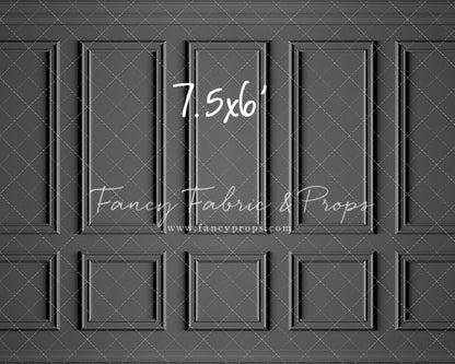 Gray Wainscoting Wall