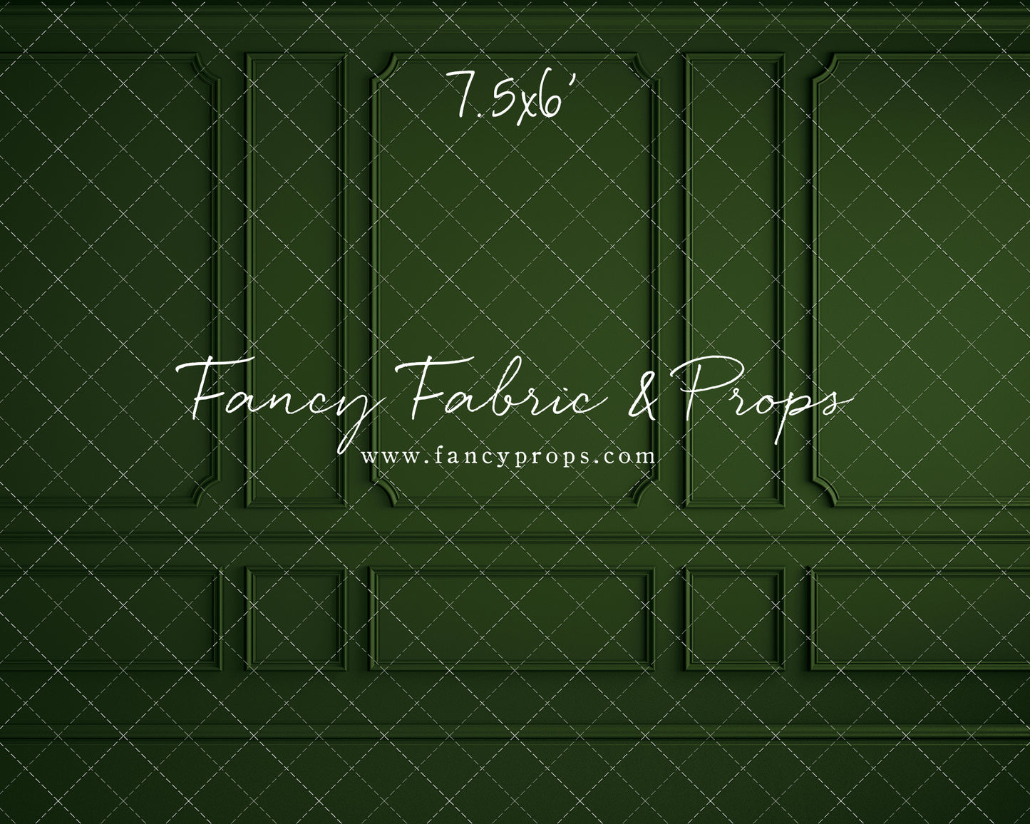 Green Wainscoting Wall