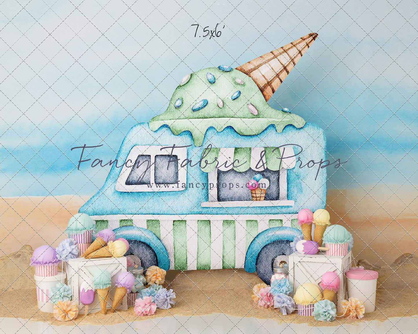 Ice Cream At The Beach