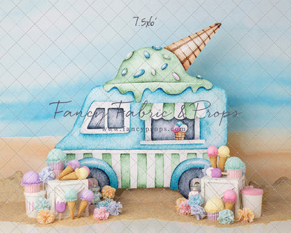 Ice Cream At The Beach