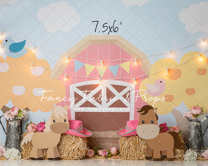 Pretty Pastel Barnyard