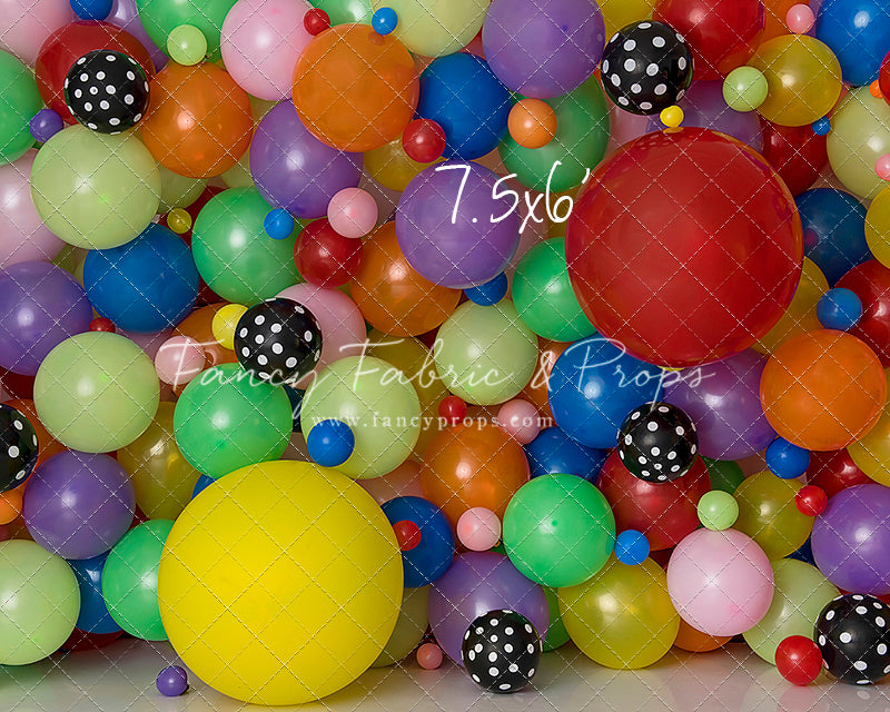 Primary Polka Dot Balloon Wall