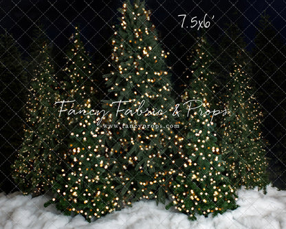 Snowy Christmas Trees