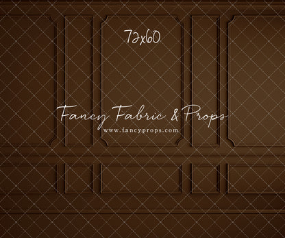 Brown Wainscoting Wall