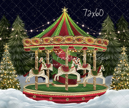 Christmas Carousel Rides
