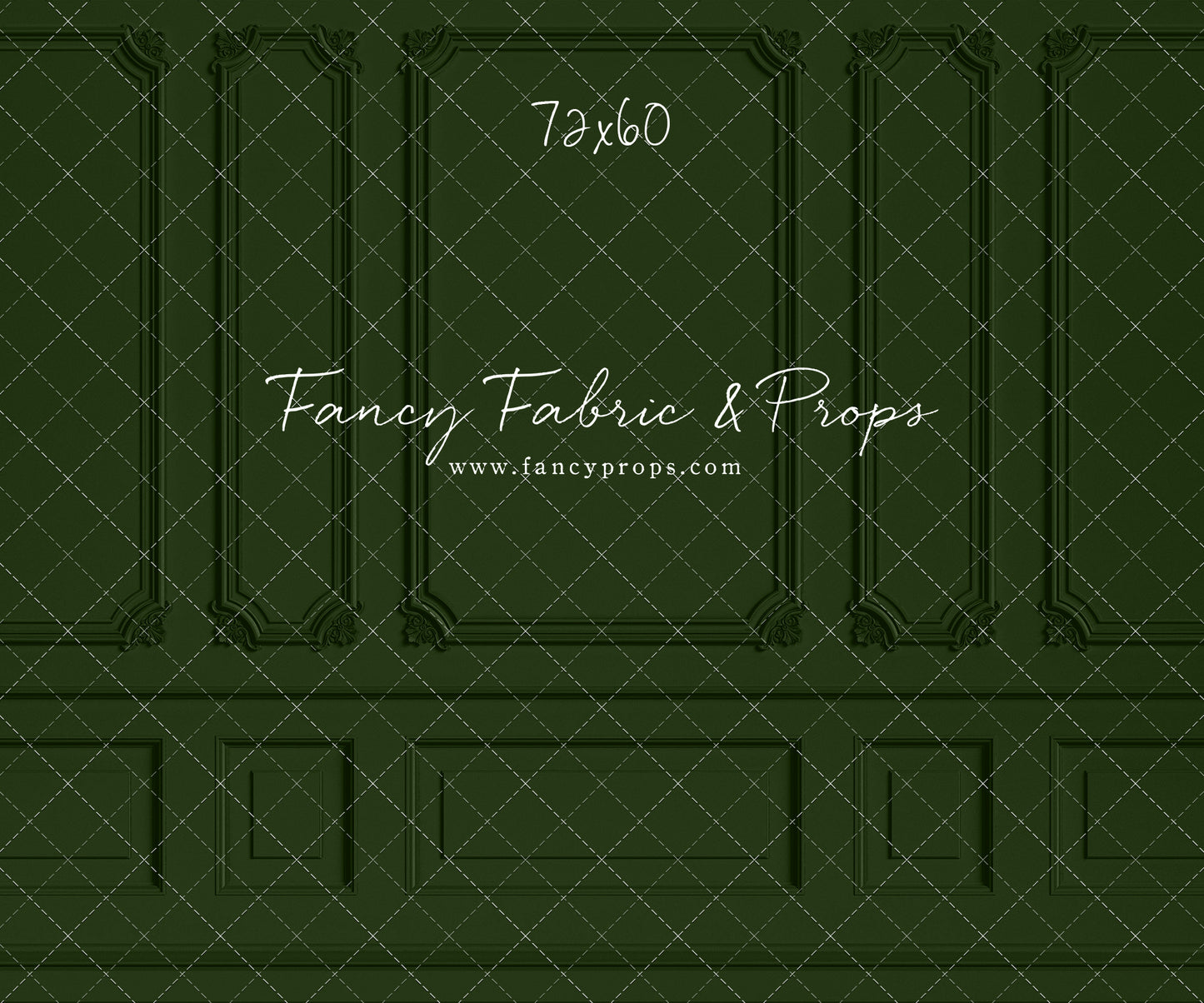 Classic Evergreen Wainscoting Wall - With Sweep Option