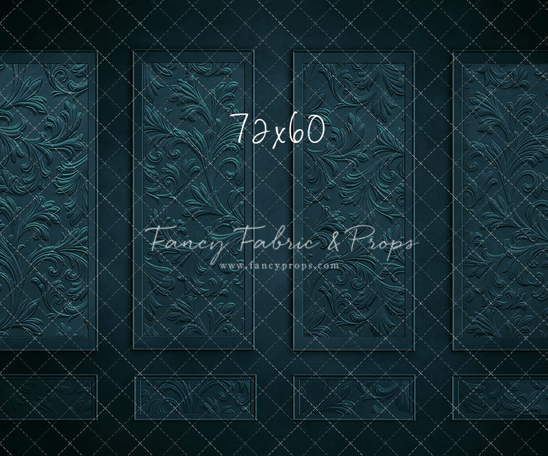 Elegant Aquamarine Wall