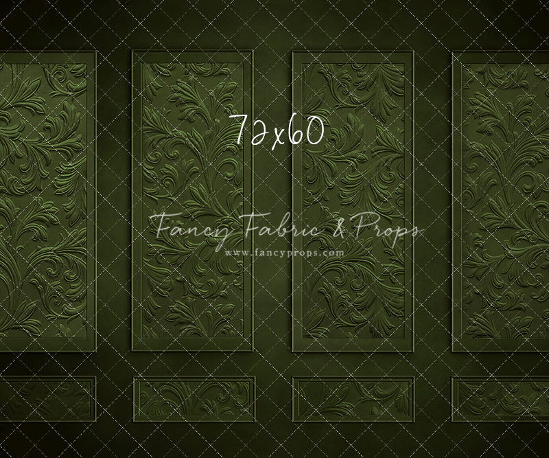 Elegant Emerald Wall