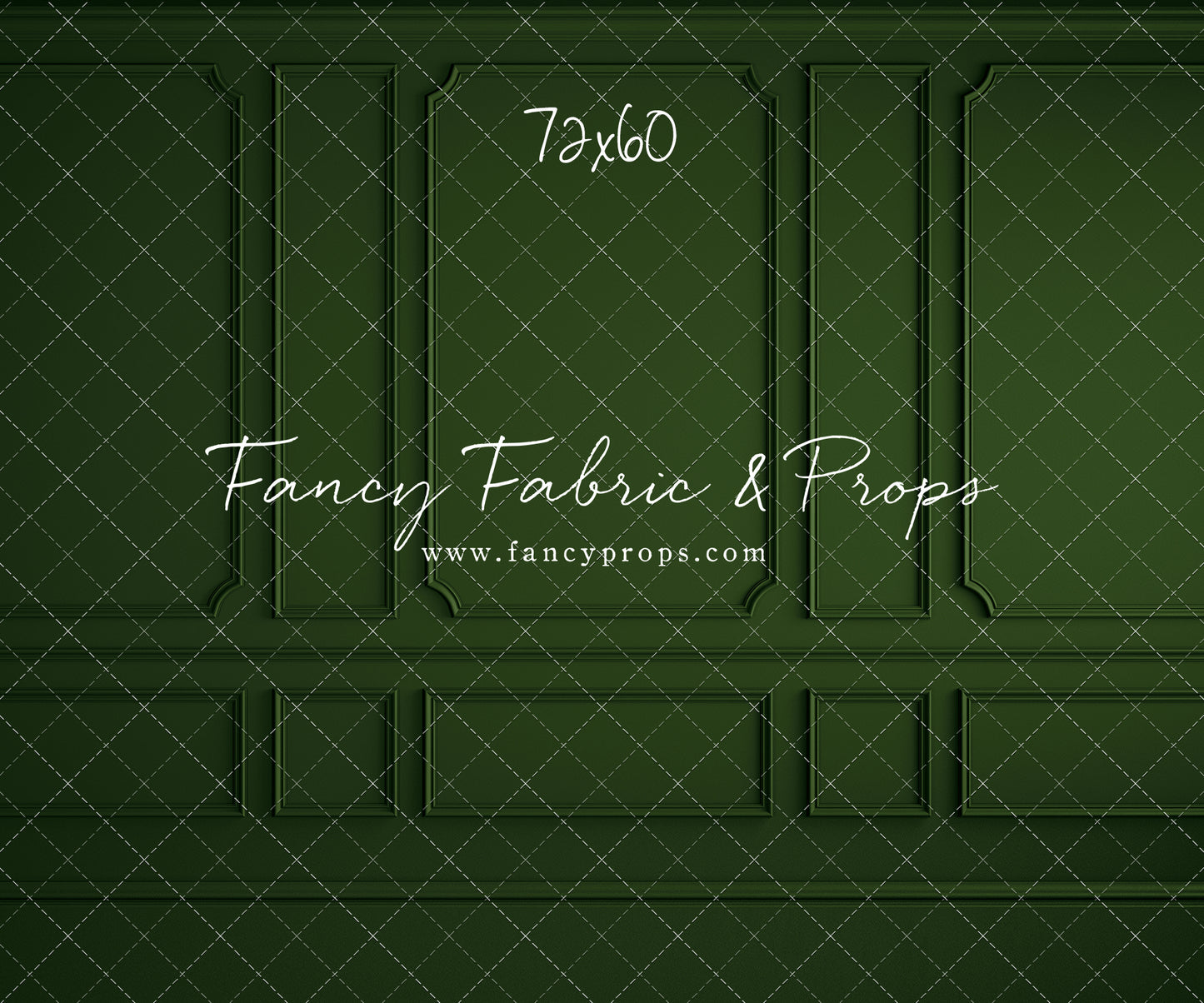 Green Wainscoting Wall