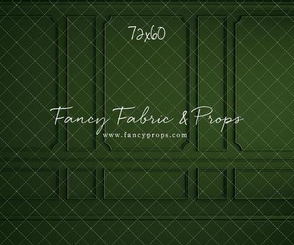 Green Wainscoting Wall