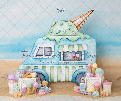 Ice Cream At The Beach