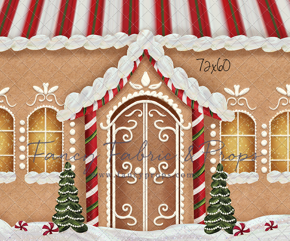 Little Fancy Gingerbread Cottage