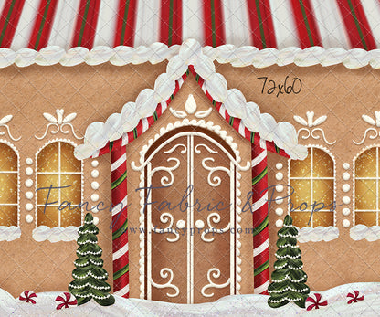 Little Fancy Gingerbread Cottage