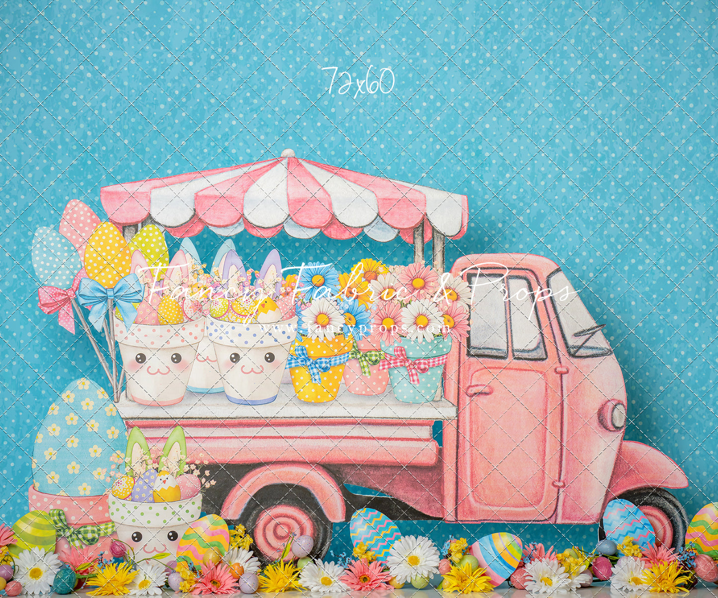 Pink Easter Truck