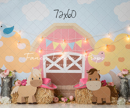 Pretty Pastel Barnyard