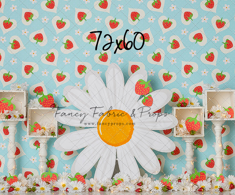 Strawberries & Daisies
