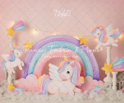 Under the Unicorn Rainbow