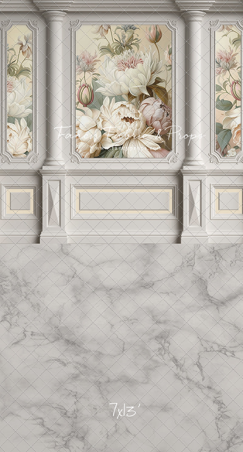 Enchanting Dream White Wall - With Sweep Option