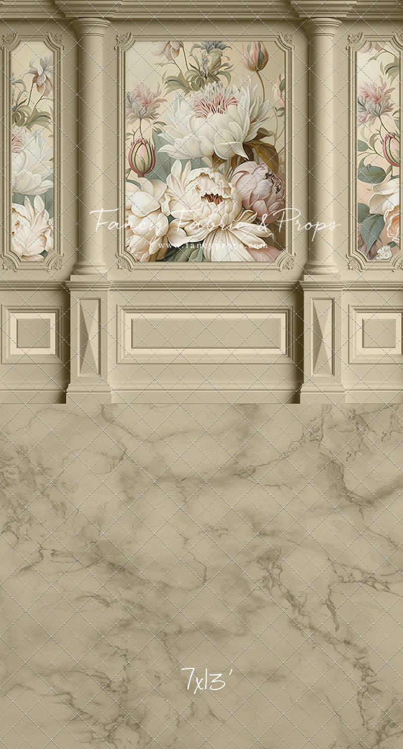 Enchanting Dream Taupe Wall - With Sweep Option