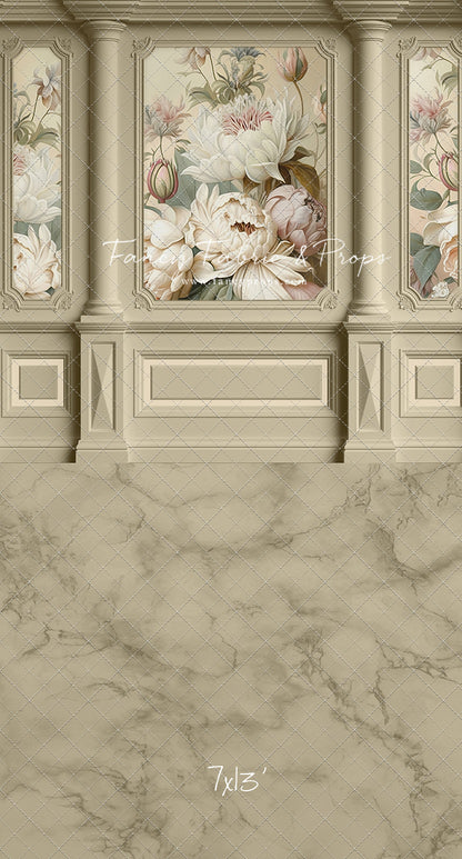 Enchanting Dream Taupe Wall - With Sweep Option